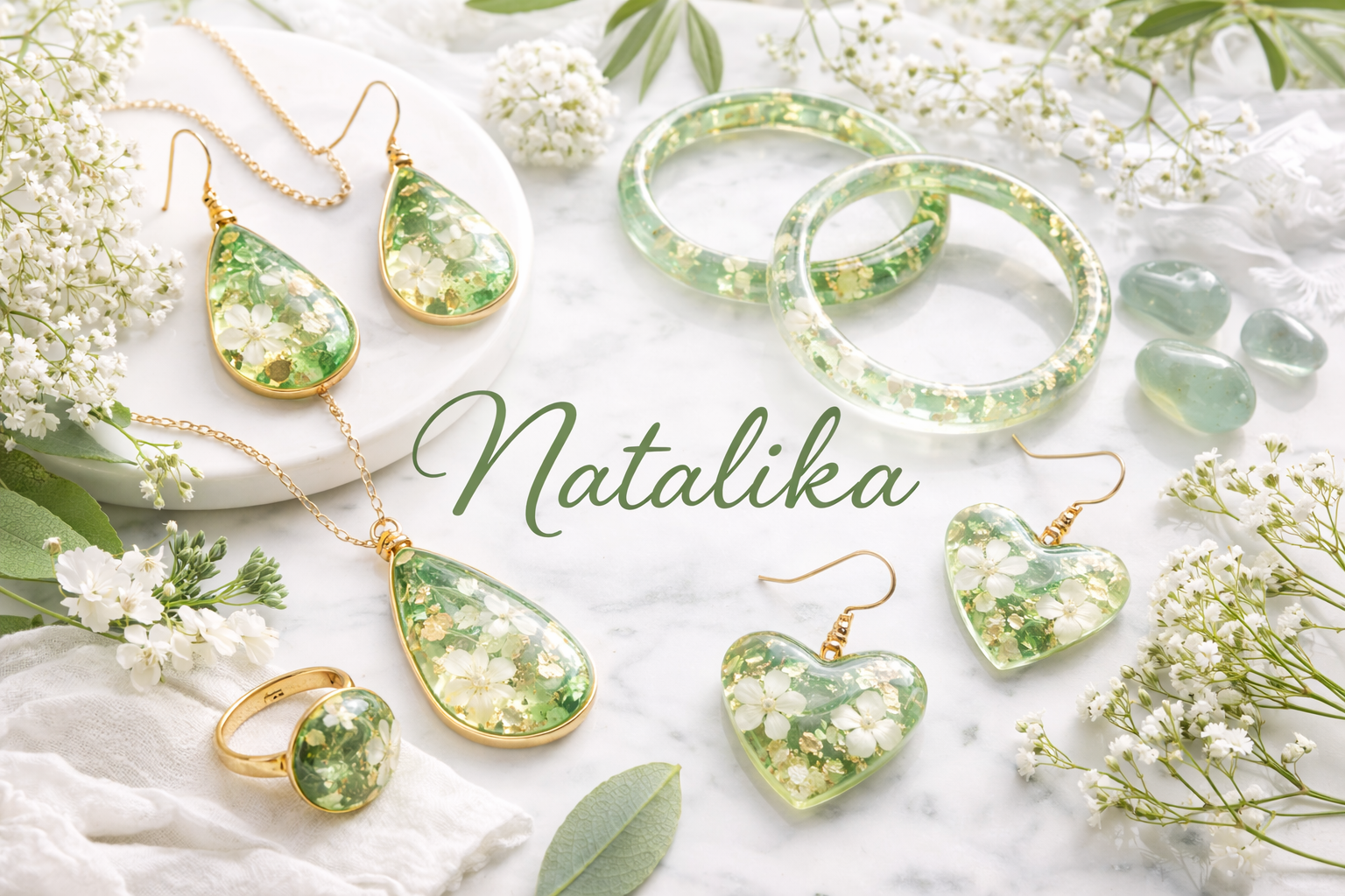 Natalika - украшения из эпоксидной смолы